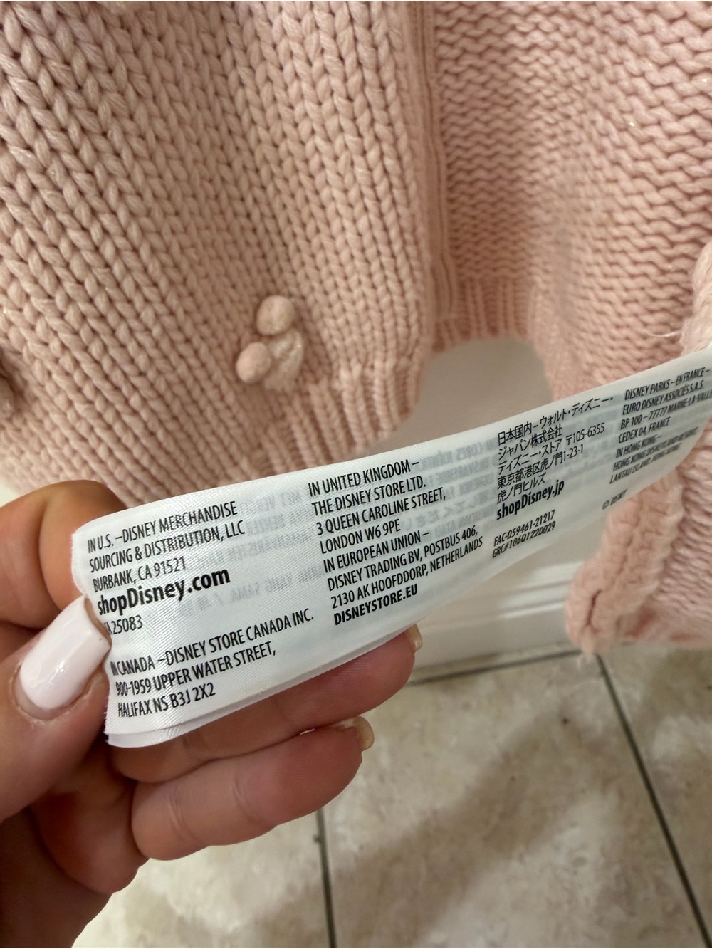 Disney Blush Mickey Cardigan - Picture 8 of 16